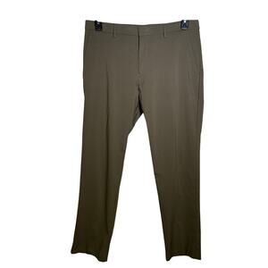 Tommy Hilfiger Men's Modern-Fit Solid Dress Pants - Sage 34x30 $95